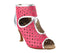 CD3022 Peach_Silver with 3" Flare heel in the photo