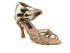 CD3027 Gold with 3" Flare heel in the photo