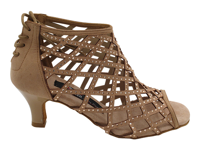 CD7041CC Beige Brown Nubuck with 2.5" Heel (2040) in the photo