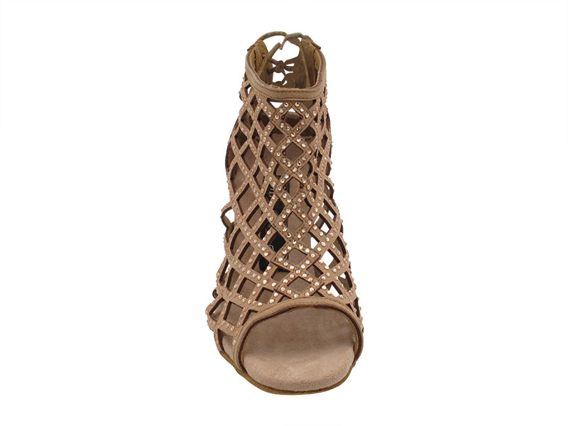 CD7041CC Beige Brown Nubuck with 2.5" Heel (2040) in the photo