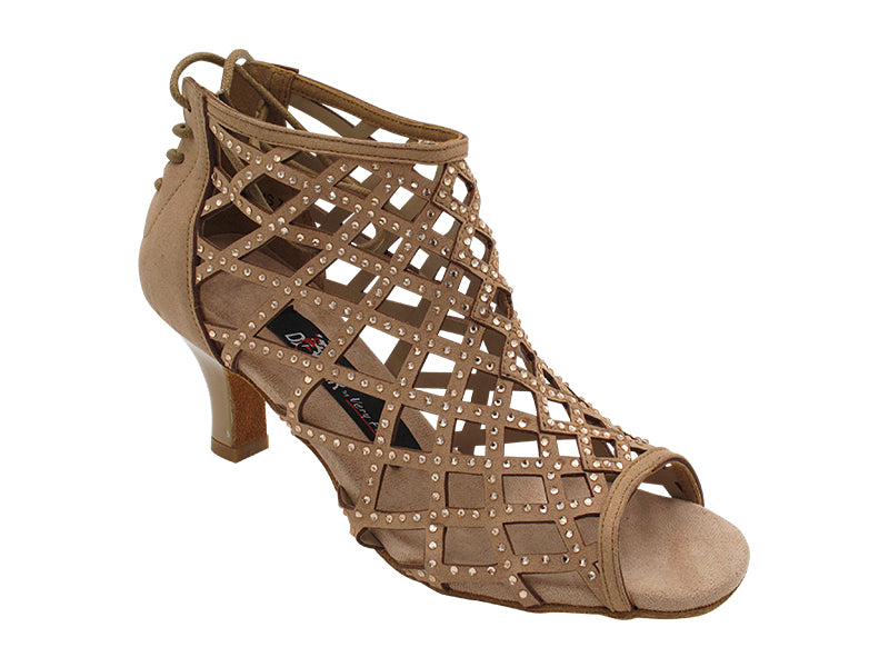 CD7041CC Beige Brown Nubuck with 2.5" Heel (2040) in the photo
