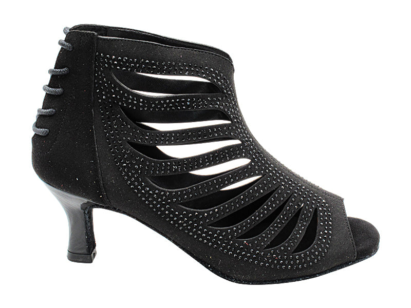 CD7043CC Black Nubuck with 2.5" Heel (2040) in the photo