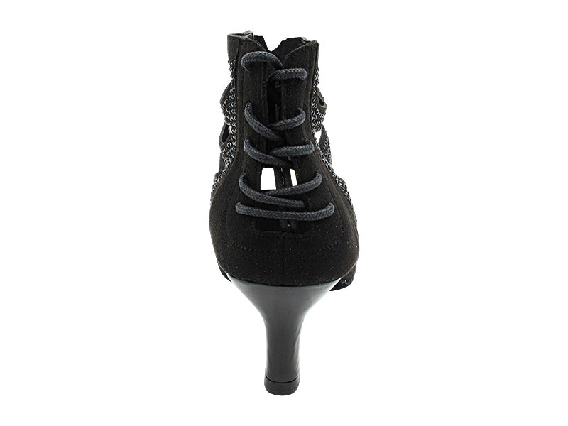 CD7043CC Black Nubuck with 2.5" Heel (2040) in the photo