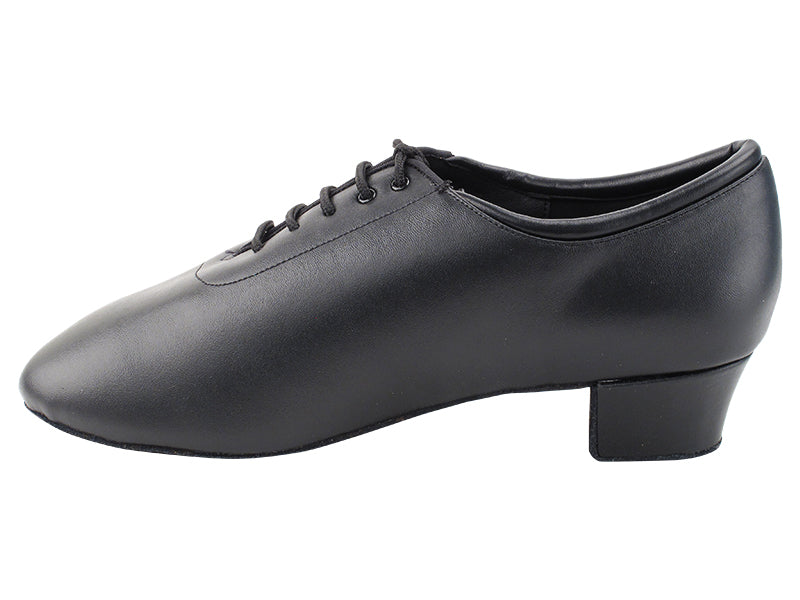 CD9336 Black Leather with 1.5" Latin heel