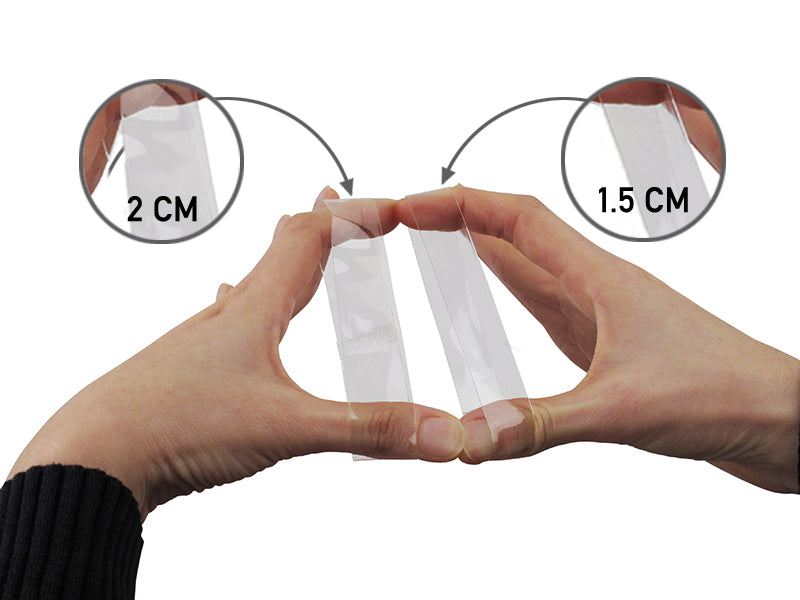 Sangles élastiques transparentes pour chaussures