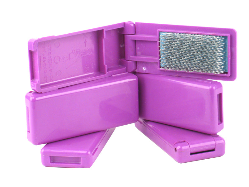 Cepillo para zapatos plegable