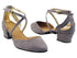 J Touch of Gold Grey Nubuck_119 Gold PU with 1.5" Heel (2001) in the photo
