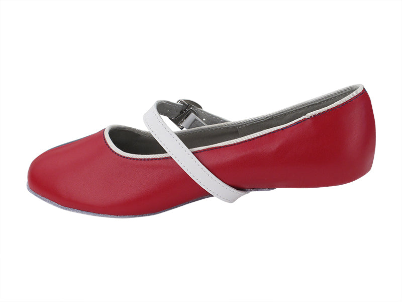 KZ001 Blue Red & White with 1" Heel (8881) in the photo