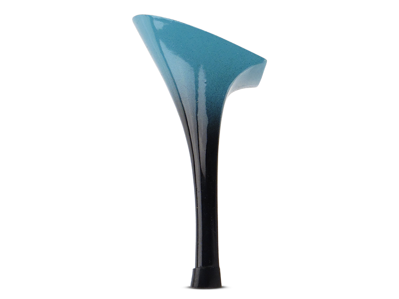 Limited Edition (TG1) 3.5 inch Stiletto Blue Faded Heel