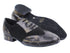 M100101 85 Black Snake_F_B_136 Black Nubuck_M with 1" Heel in the photo