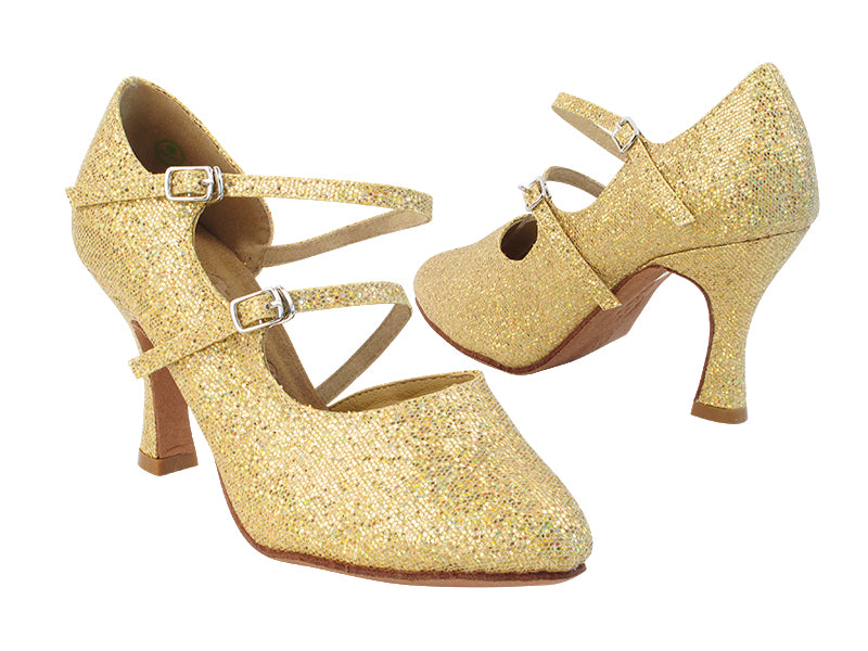 PP201 55 Gold Scale with (YQG 11045) 3" Heel in the photo