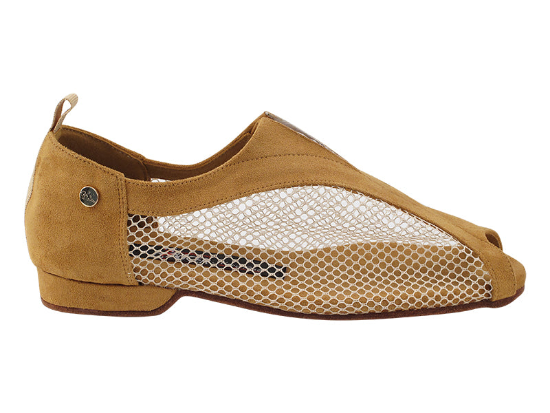 ProComfort30 Brown Oxford Nubuck & Brown Mesh with flat EVA heel in the photo