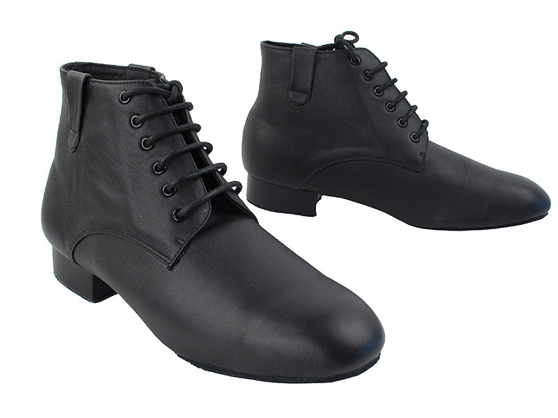 RCCL9001NZ Black Leather (non-zipper version) with 1" heel in the photo