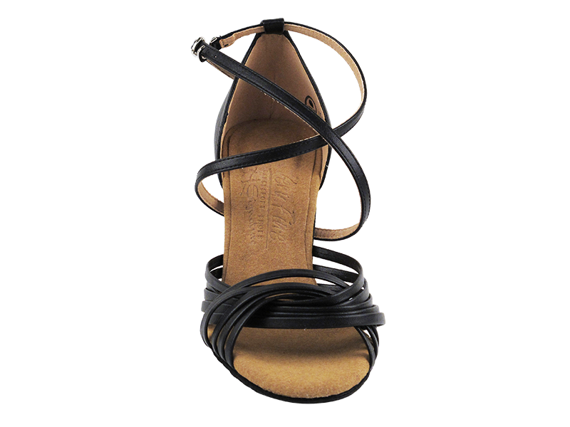 S1001 Black Leather with 3" Heel in the photo