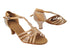 S1008CC 211 Tan Satin with 2" Slim Heel (MTXZ) in the photo