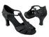 S2806 BH10 Black Glitter with 2.5" heel in the photo