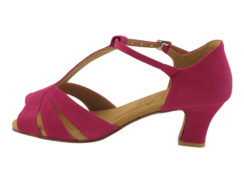 S2806 250 Peach Velvet with 1.2" Cuban Heel (CI) in the photo