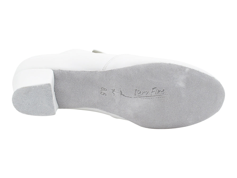 S407C White Leather with Men&