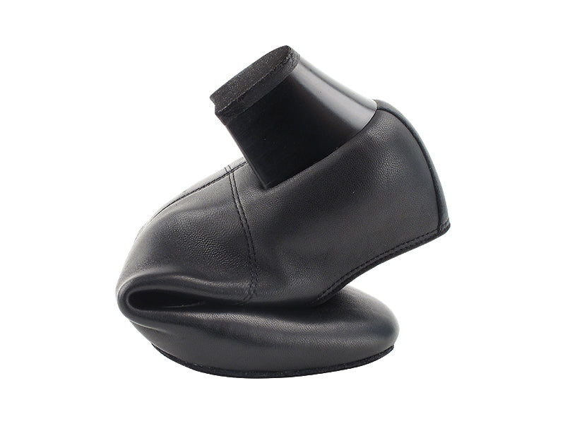 S417 Black Leather with 2" heel in the photo
