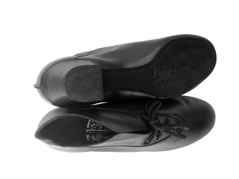 S418 Black Leather with 1.5" heel in the photo