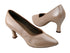 S9106 BC1 Light Tan Light Leather with 2.75" Flare heel in the photo