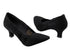 S9107 BF60 Black Nubuck with 2" Slim Cuban heel in the photo