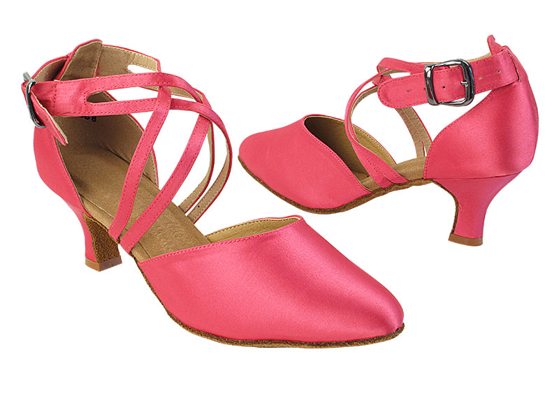 S9110 121 Rose Satin with 2" Slim Heel in the photo
