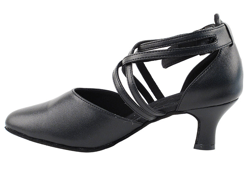 S9110 Black with 2" Slim Heel in the photo