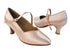 S9138 Flesh Satin with 2" Slim Heel in the photo