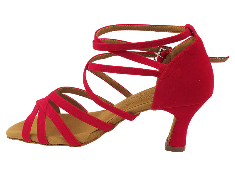 S9206 251 Red Velvet with 2.5" Spool Heel (PG) in the photo