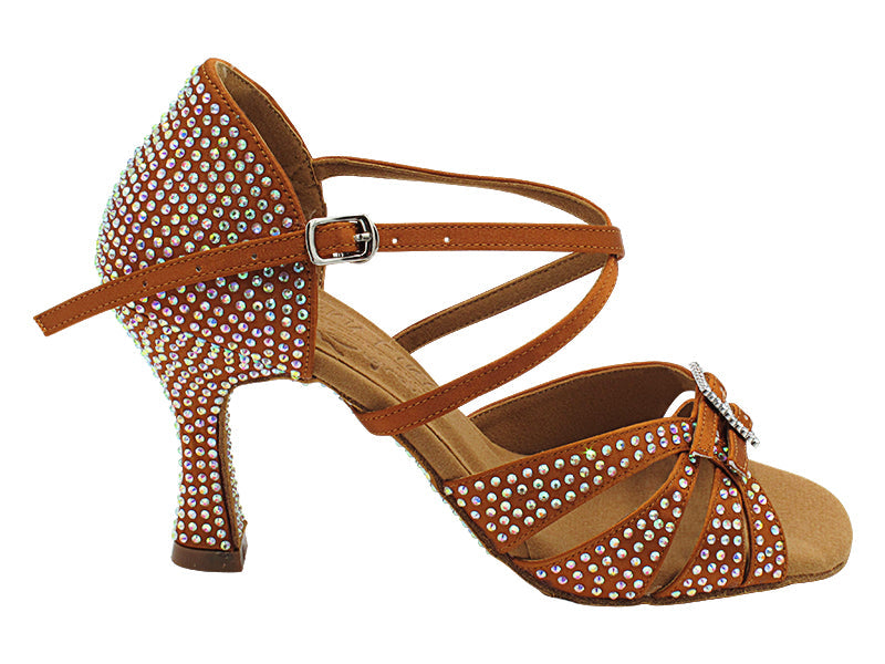 S92307CC Copper Tan Satin with 3" (YQG) in the photo