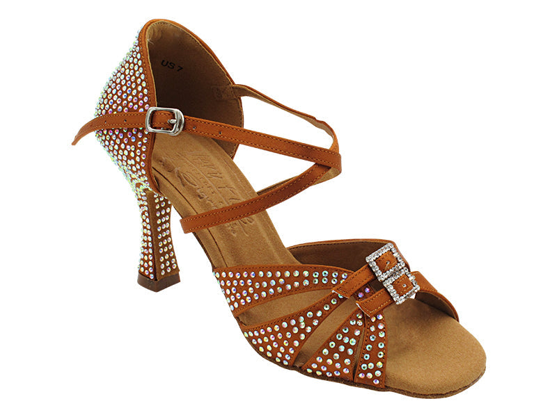 S92307CC Copper Tan Satin with 3" (YQG) in the photo