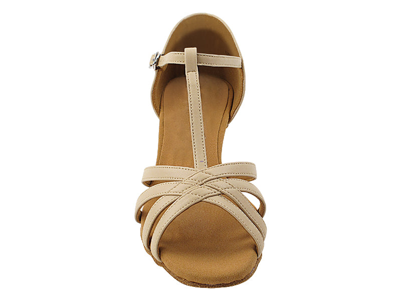 S9235 302 Light Beige Leather with 2.5" Heel (2040) in the photo