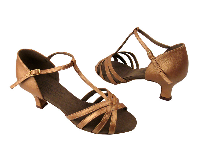 S9235 BC2 Tan Light Leather with 2" Slim Cuban heel in the photo