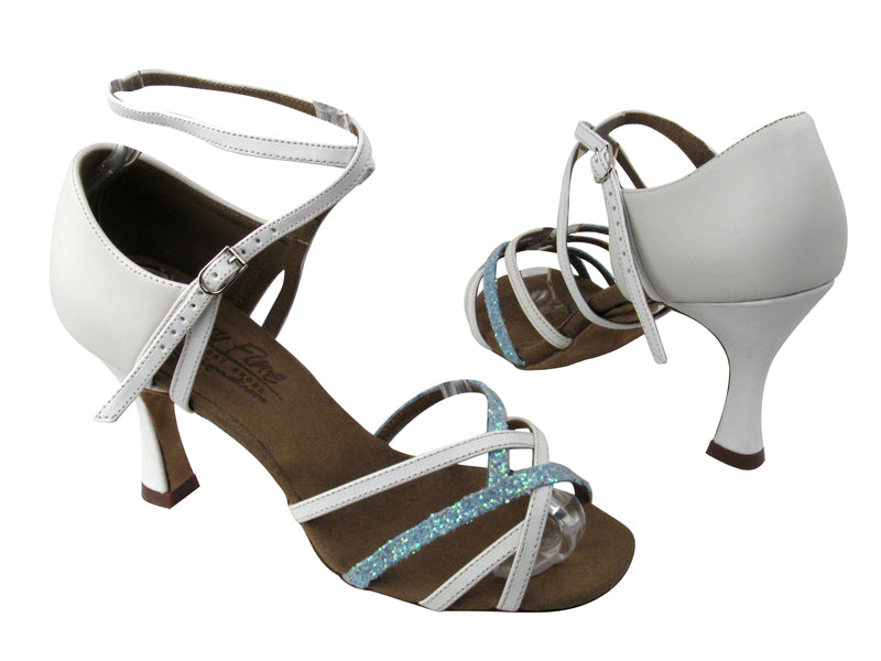 assets/images/Very Fine Unique ladies (special orders)/S9261 White Leather_BF23 Light Blue Sparkle.jpg