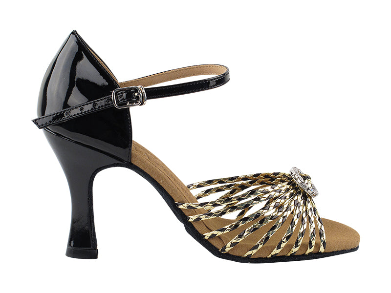 S9283 Black & Gold Braid
