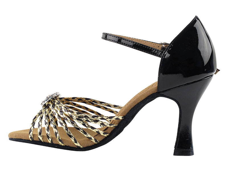 S9283 Black & Gold Braid