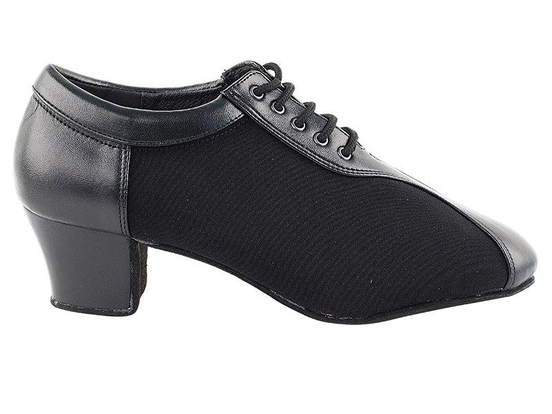 S9T56 Black Leather_Oxford Leather with 1.6" Medium Heel in the photo