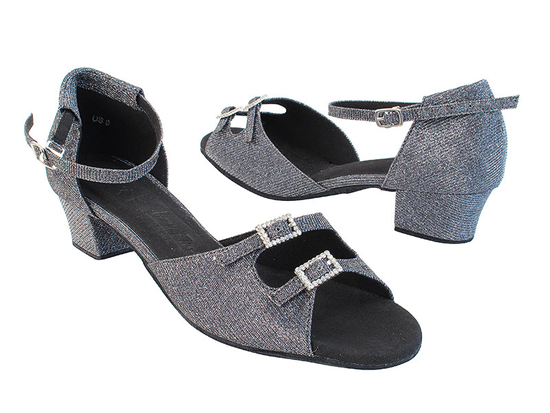 SERA1620 285 Black Glitter Satin_Stone