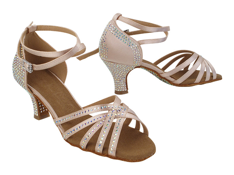 SERA2613CC 140 Flesh Satin with 2.5" Heel (2040) in the photo