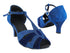 SERA2702 190 Glitter Dark Blue Satin_252 Dark Blue Velvet with 2.5" Heel (2040) in the photo