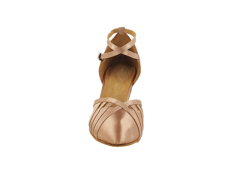 SERA3530 077 Beige Satin_077 Beige Satin Trim with 2.5" Heel (2040) in the photo