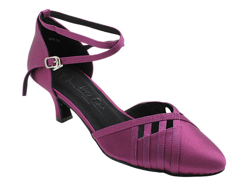 SERA3530 119 Purple Satin with 2.5" Heel (2040) in the photo