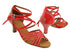 SERA3690CC Red Satin with 2.5" Heel (2040) in the photo