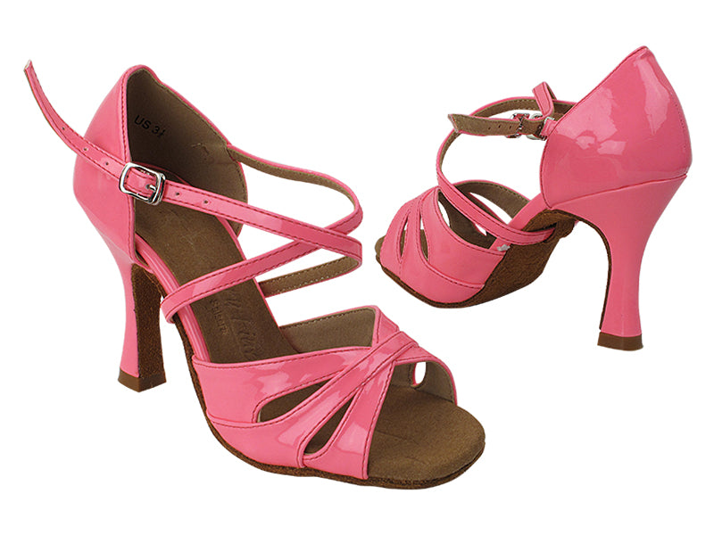 SERA3840X 225 Fluorescent Pink Patent with 3" Heel (5059) in the photo