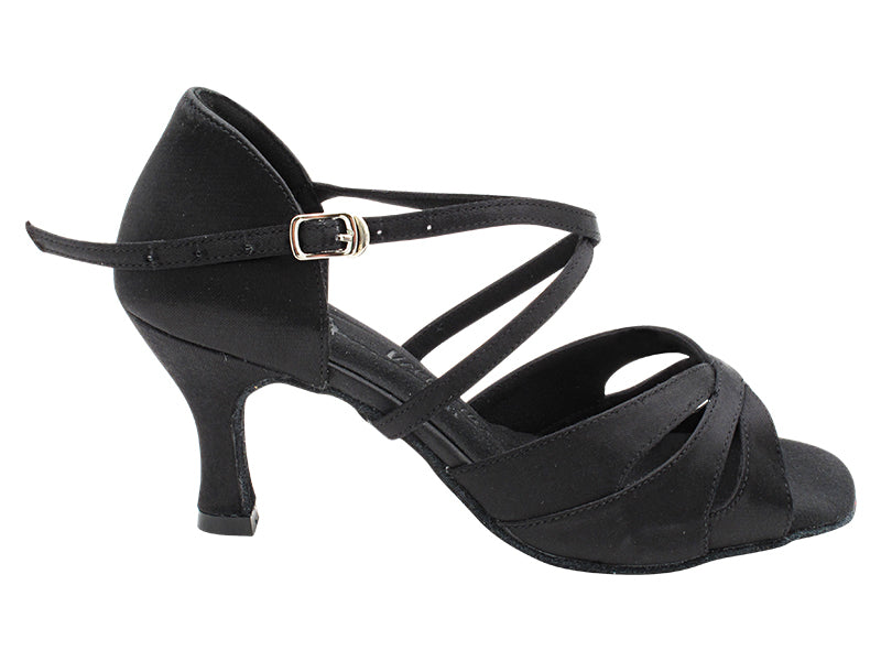 SERA3840X Black Satin with 3" Heel (5059) in the photo