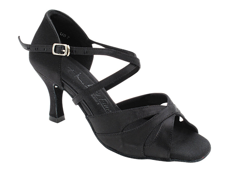 SERA3840X Black Satin with 3" Heel (5059) in the photo