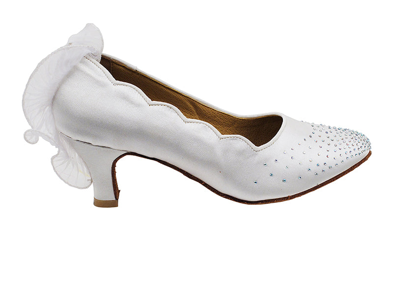 SERA5518 White Satin (DYEABLE)
