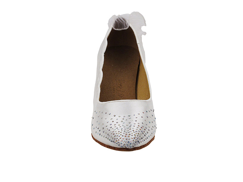 SERA5518 White Satin (DYEABLE)