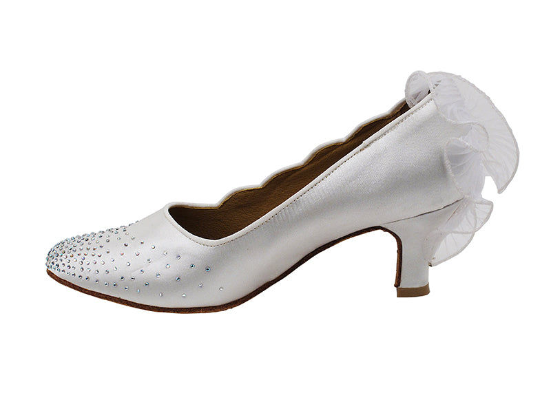 SERA5518 White Satin (DYEABLE)